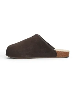 Adimule Mules mit Logo-Detail - Braun