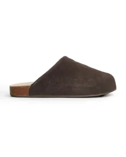 Adimule Mules mit Logo-Detail - Braun