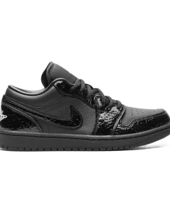 Air 1 "Black Croc" Sneakers - Schwarz