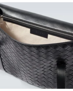 Aktentasche Classic Portfolio aus Leder Schwarz