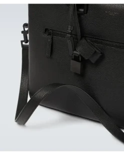 Aktentasche Sac de Jour aus Leder sac-de-jour Schwarz