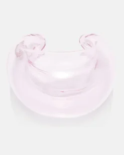 Alaïa Armreif aus Glas Violett