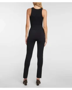 Alaïa High-Rise Leggings Schwarz