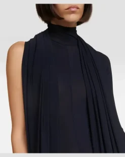 Alaïa Jumpsuit aus Jersey Blau
