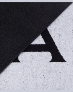 Alaïa Strandhandtuch Schwarz