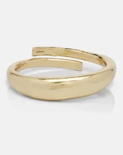 Alémais Armreif Le Jardin Flat Gold