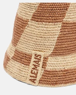 Alémais Hut aus Raffiabast Beige