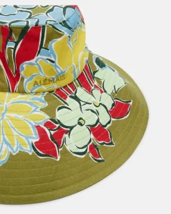 Alémais Hut Solstice aus Baumwolle Multicolor