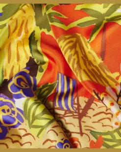 Alémais Tuch Island Cove aus Seide Multicolor
