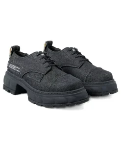 Alter Jeansschuhe aus recyceltem Material - Schwarz