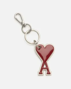 Ami de Coeur Schlüsselanhänger in Rot Rot Unisex Vermilion