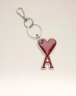 Ami de Coeur Schlüsselanhänger in Rot Rot Unisex Vermilion