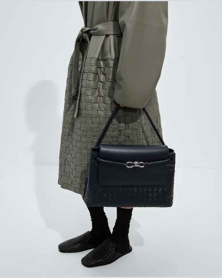 Andiamo Messenger Bag-Blau - Herren