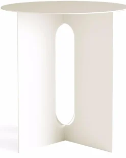 Androgyne Beistelltisch - Weiß