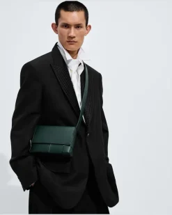 Angolo Messenger Bag-Grün - Herren