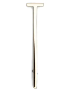 Anstecknadel in T-Form - Gold