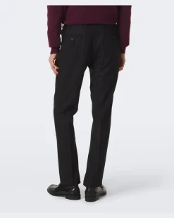 Anzug aus Wolle und Cashmere Schwarz