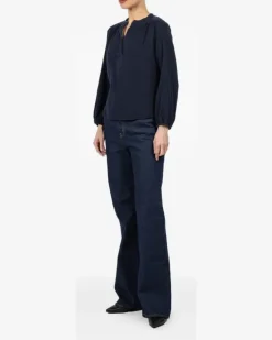 Arielle Langarmshirt - Blau