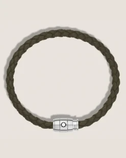 Armband mit 3 Ringen aus Soft Leder - Red - Edelstahl - MB130903 - Armbänder