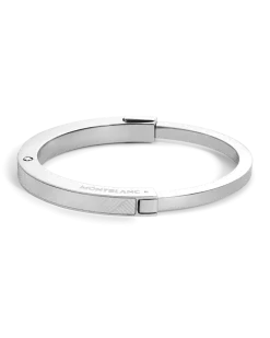 Armreif aus Edelstahl mit Extreme-Muster - Silberfarben - Edelstahl - MB136018 - Armbänder