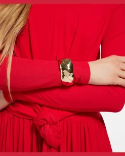 Armreif Blaze aus 18kt Gelbgold