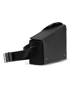 Asymmetrische Gürteltasche - Schwarz