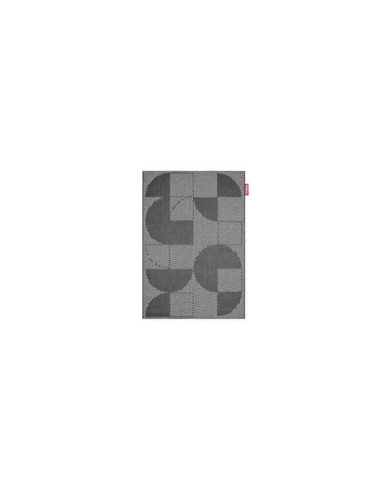Außenteppich Tapis d'extérieur - Schwarz - Gewebtes Polypropylen