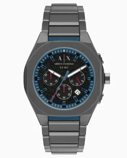 A|X Sync Quarz-Chronograph-Uhr Mehrfarbig