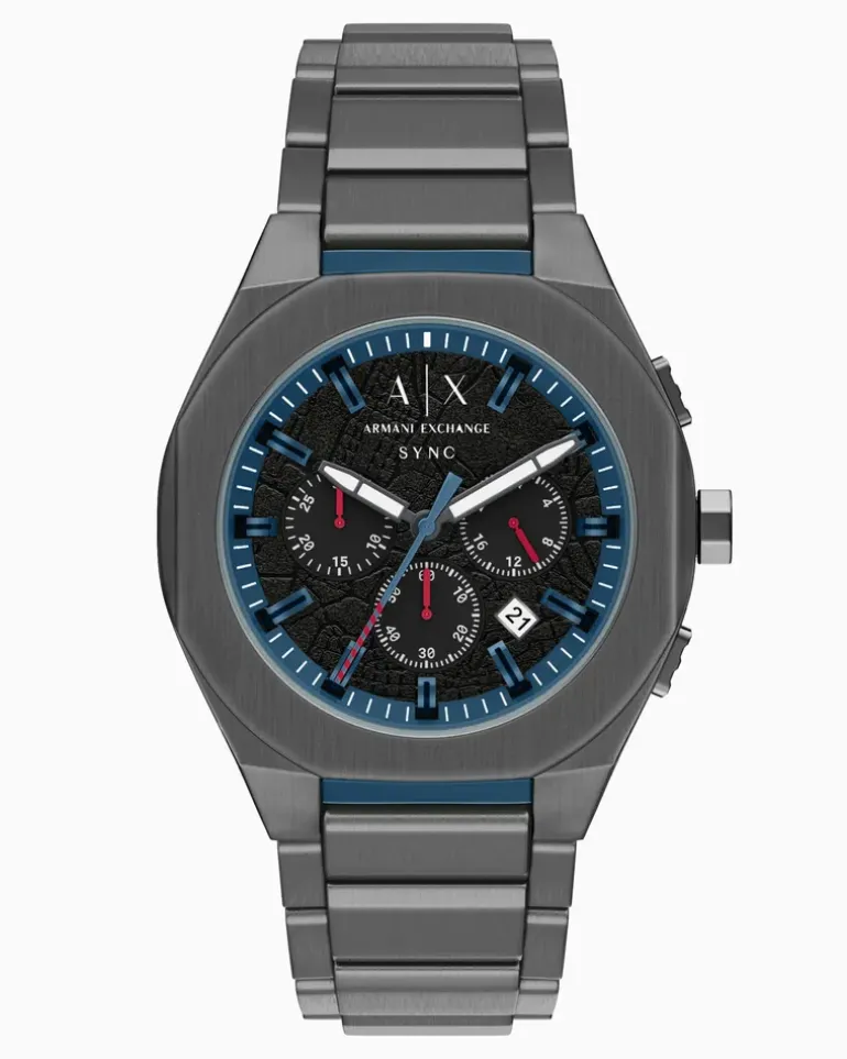 A|X Sync Quarz-Chronograph-Uhr Mehrfarbig