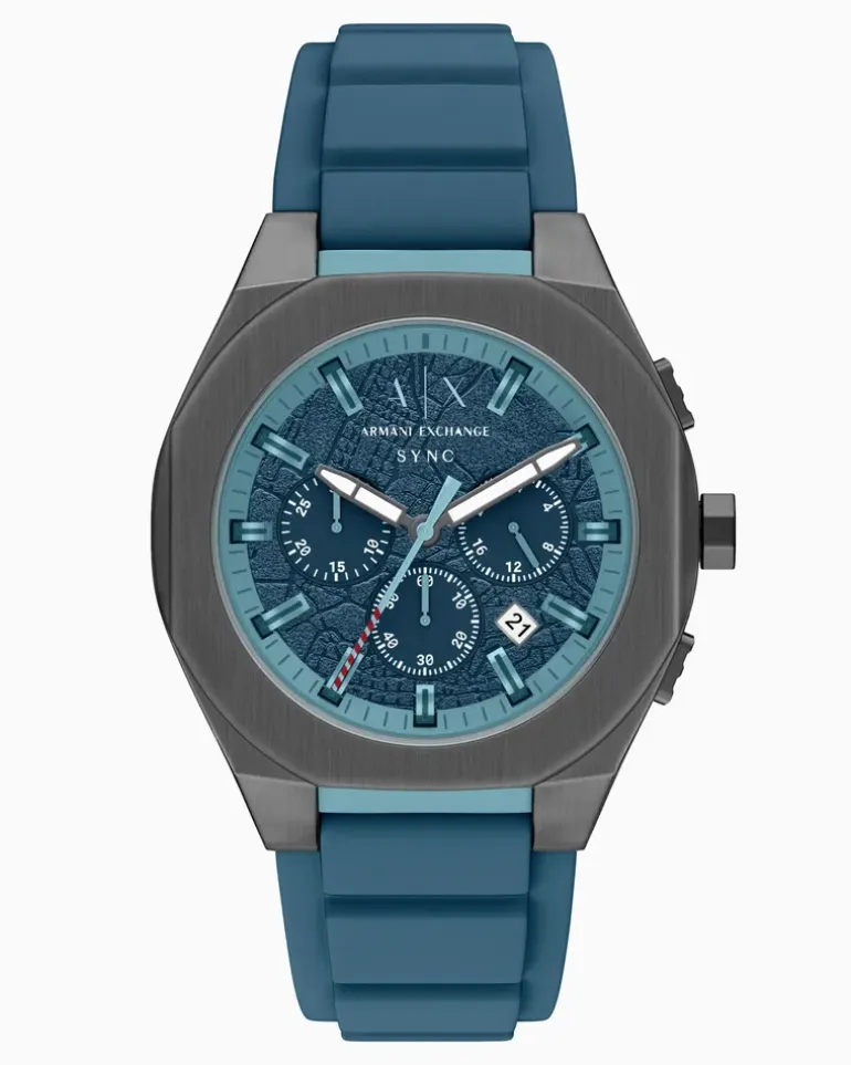 A|X Sync Quarz-Chronograph-Uhr Mehrfarbig