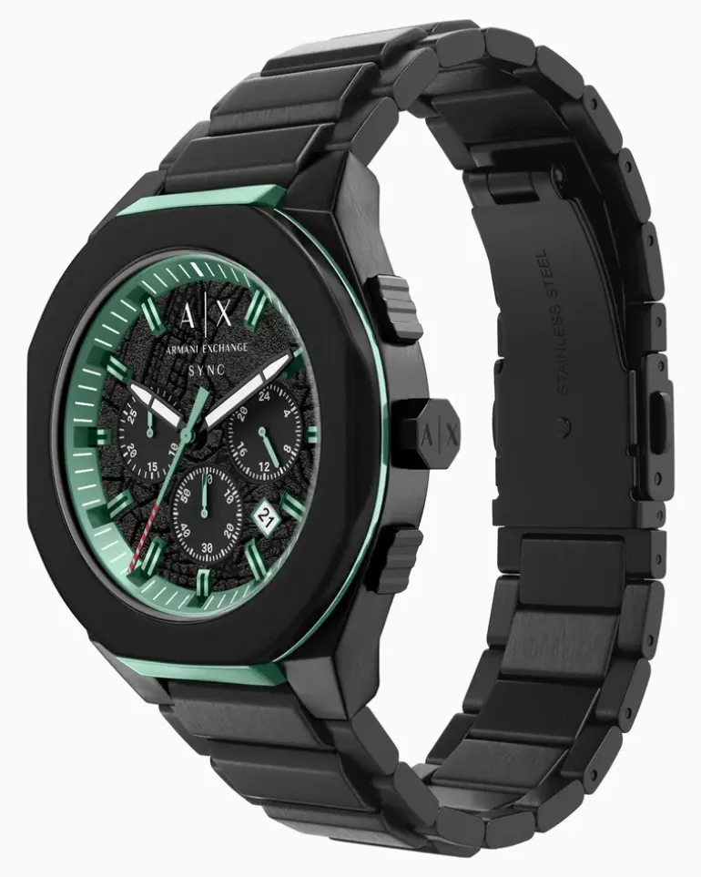 A|X Sync Quarz-Chronograph-Uhr Mehrfarbig