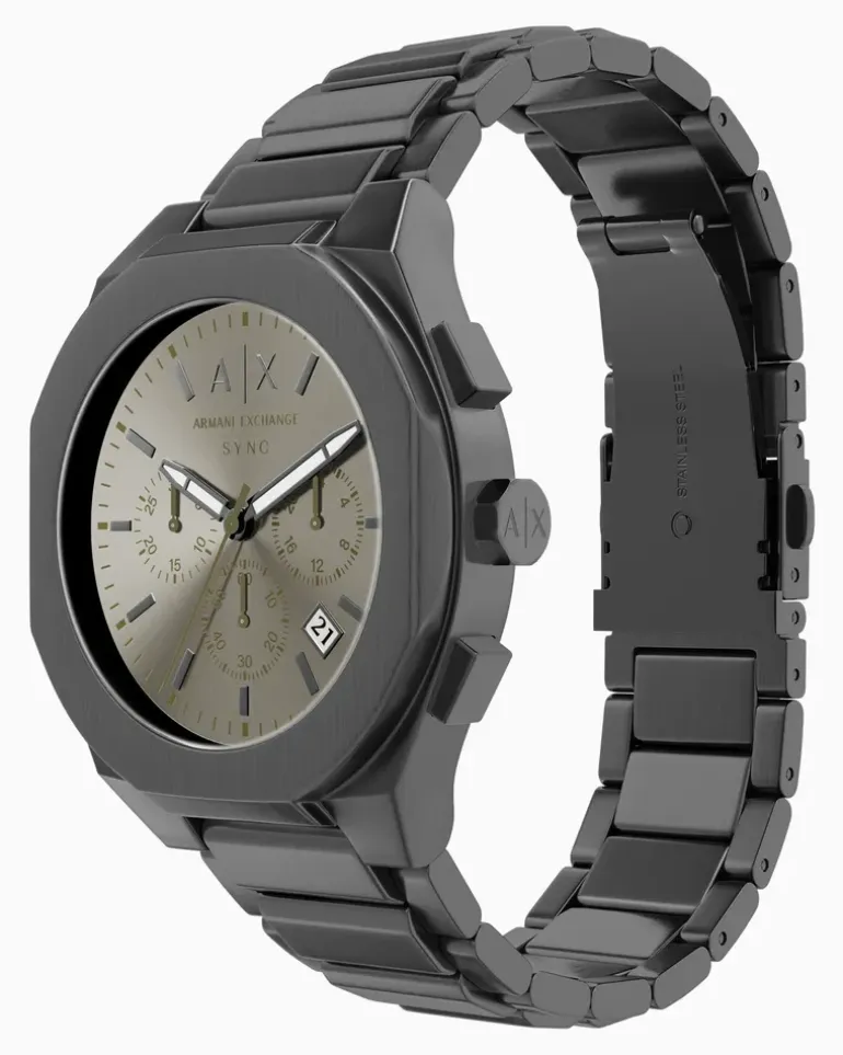 A|X Sync Quarz-Chronograph-Uhr Mehrfarbig