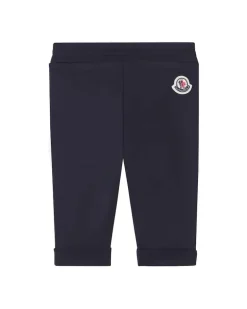 Baby Jogginghose aus einem Baumwollgemisch Blau