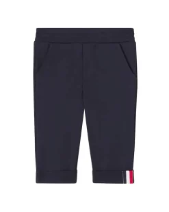 Baby Jogginghose aus einem Baumwollgemisch Blau