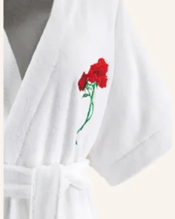 Bademantel Kroses weiss