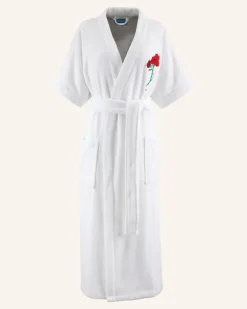 Bademantel Kroses weiss