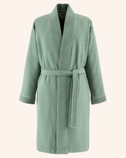 Bademantel Onsen gruen Khaki