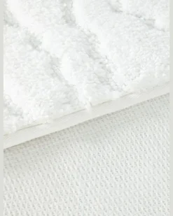 Badematte Lheritag weiss