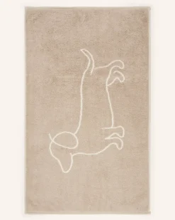 Badematte We Love Dogs beige