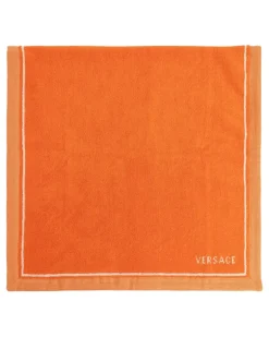 Badetuch mit Logo-Detail - Orange