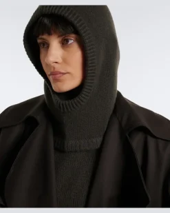 Balaclava Astri aus Cashmere Braun