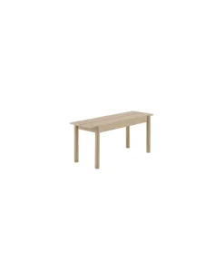 Bank Linear - Holz natur - Eichenholzfurnier - Designer Thomas Bentzen