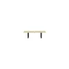 Bank Nelson Bench - Holz natur - Esche massiv - Designer Angelo Natuzzi