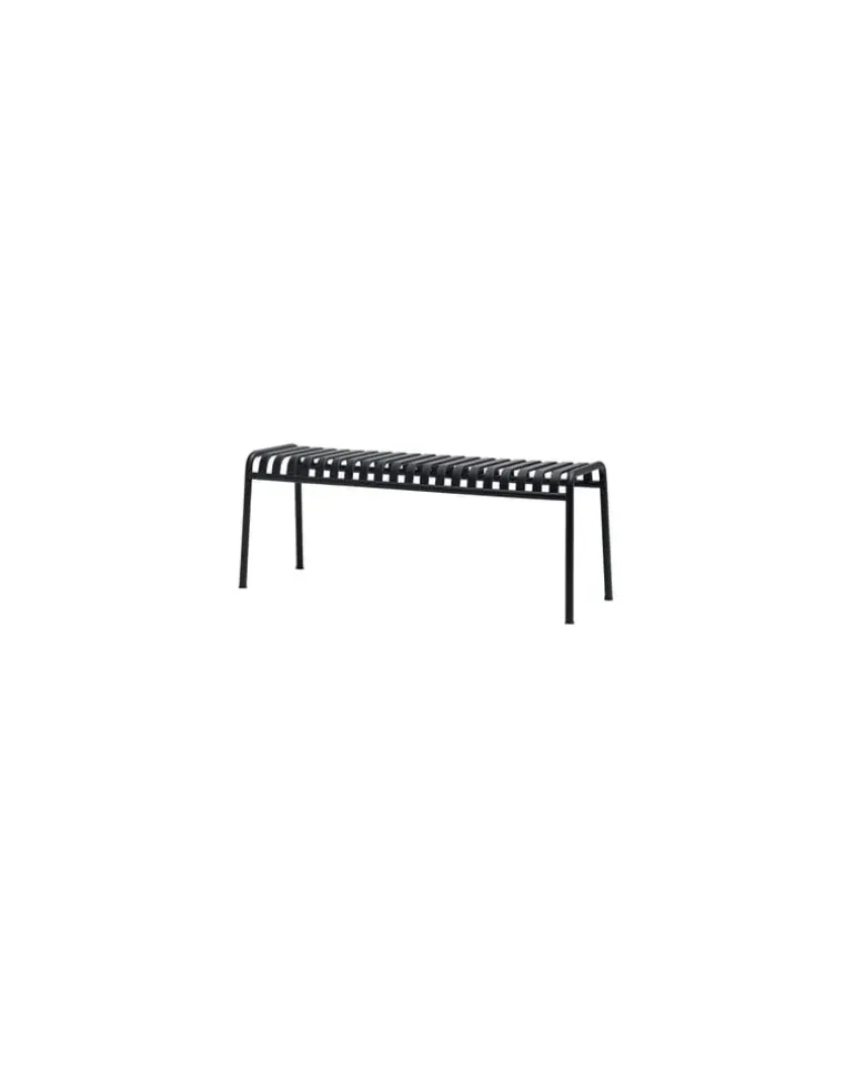 Bank Palissade - Schwarz - Epoxy-Farbe - Designer Ronan & Erwan Bouroullec