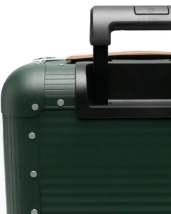Bank Spinner Rollkoffer mit Nieten - Grün