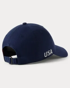 Baseballkappe mit „USA“-Applikation Blue