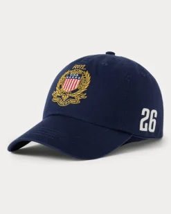 Baseballkappe mit „USA“-Applikation Blue