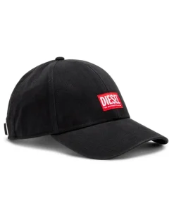 Basecap mit Logo-Patch - Hüte - Herren - Schwarz