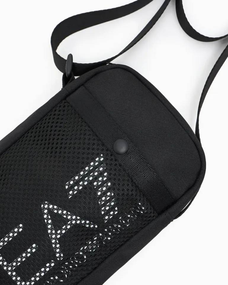 Bauchtasche aus Funktionsgewebe Schwarz
