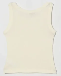 Baumwoll-Tanktop Yellow